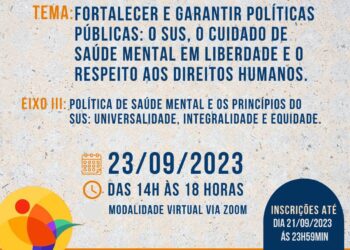 1ª Conferência Livre Nacional de Saúde Mental do Forúm DH Saúde
