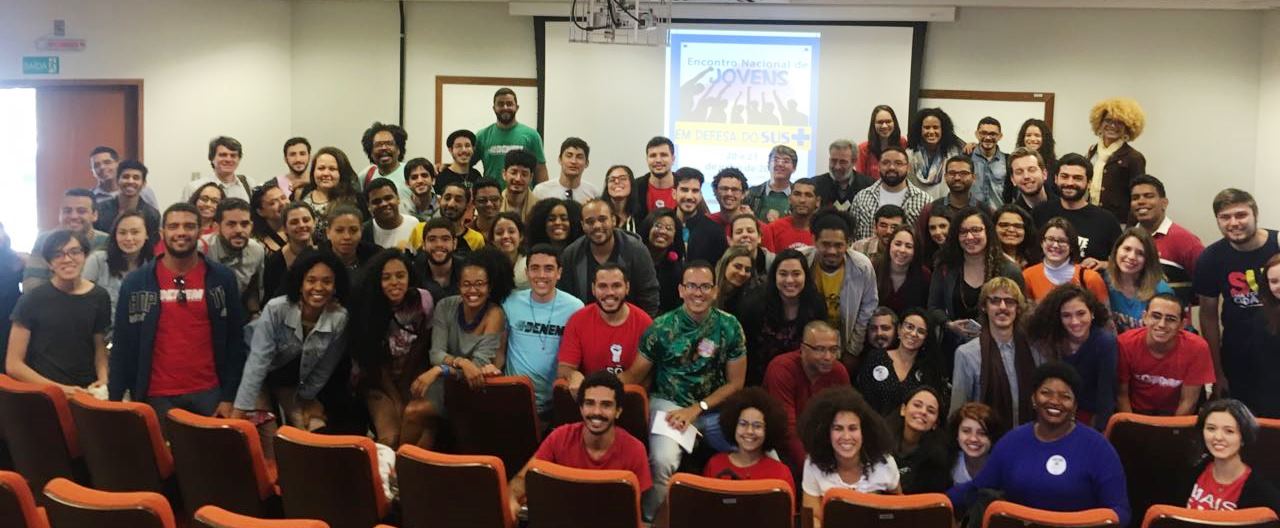 CONSELHO NACIONAL DE SAÚDE MOBILIZA JUVENTUDE  EM DEFESA DO SUS