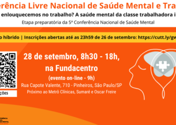 Conferência aborda saúde mental e trabalho