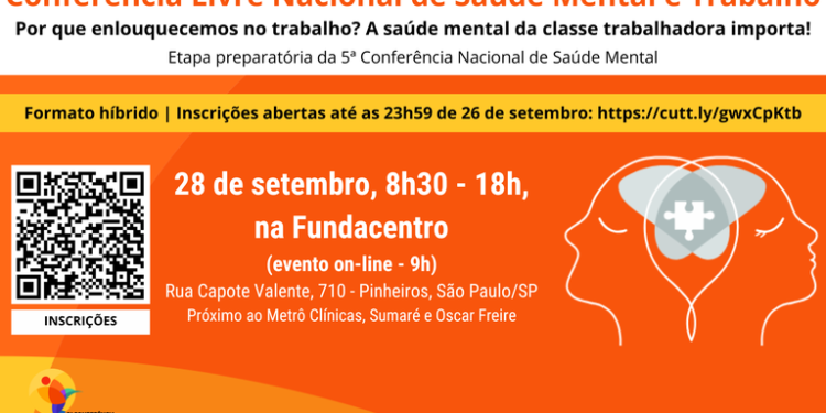 Conferência aborda saúde mental e trabalho