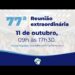 77ª Reunião Extraordinária do Conselho Nacional de Saúde