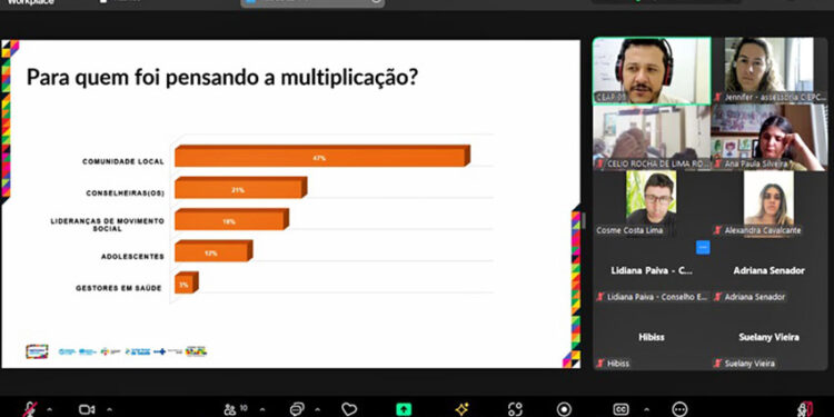 Comissão de Educação Permanente do CNS e CEAP realizam visitas virtuais aos estados